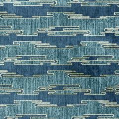 Lee Jofa Modern Sora Velvet Aqua / Blue GWF-2805-513 by Kelly Wearstler Indoor Upholstery Fabric
