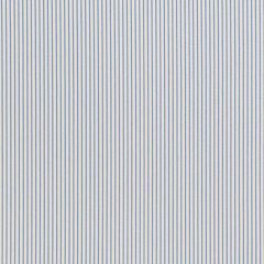 F Schumacher Stitched Stripe Blue 71742 Indoor / Outdoor Prints and Wovens Collection Upholstery Fabric
