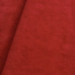 Robert Allen Lino Velvet Lacquer Red 247213 Indoor Upholstery Fabric
