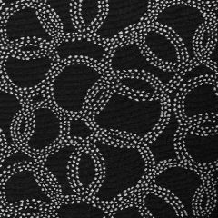 Bella Dura Hansel Black / White 28589A1-3 Upholstery Fabric