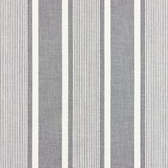 Scalamandre Wellfleet Stripe Zinc SC 000227111 Chatham Stripes and Plaids Collection Upholstery Fabric