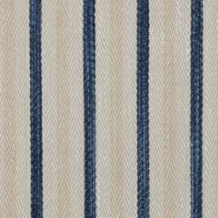 Ralph Lauren Calvados Ticking Indigo FRL2420 Indoor Upholstery Fabric