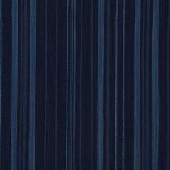 F Schumacher Cajamarca Stripe Indigo 71880 Caravanne Collection Indoor Upholstery Fabric
