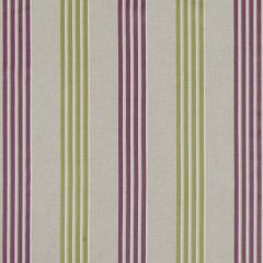 Clarke and Clarke Wensley Violet / Citrus F0941-06 Multipurpose Fabric