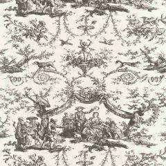 F Schumacher Le Couronnement De La Rosiere Grisaille 175273 Indoor Upholstery Fabric