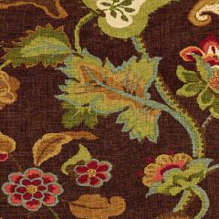F Schumacher Khantau Tree Mahogany 173912 Indoor Upholstery Fabric