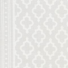 F Schumacher Jake Soft Grey 178431 Gazebo by Veere Grenney Collection Indoor Upholstery Fabric