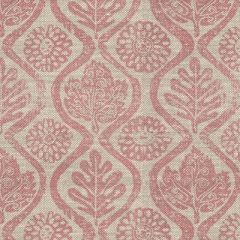 Lee Jofa Oakleaves Pink / Oatmeal BFC-3515-79 Blithfield Collection Multipurpose Fabric