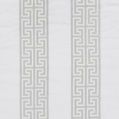 Beacon Hill Meandros Silver 261831 Linen Embroideries Collection Multipurpose Fabric