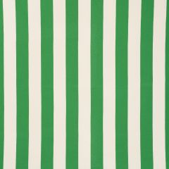 F Schumacher Cabana Stripe Green 71751 Indoor / Outdoor Prints and Wovens Collection Upholstery Fabric