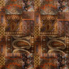 Mulberry Home Lomond Velvet Multi FD265-Y101 Multipurpose Fabric