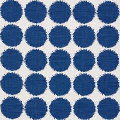 F Schumacher Fuzz Navy 177090 Prints by Studio Bon Collection Indoor Upholstery Fabric