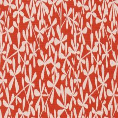 Robert Allen Strie Toss Bk Papaya 232956 Crypton Home Collection Indoor Upholstery Fabric