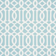 F Schumacher Imperial Trellis Aqua 73161 Indoor / Outdoor Prints and Wovens Collection Upholstery Fabric