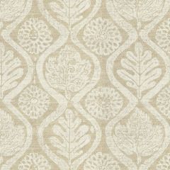 Lee Jofa Oakleaves White / Oat BFC-3515-1 Blithfield Collection Multipurpose Fabric