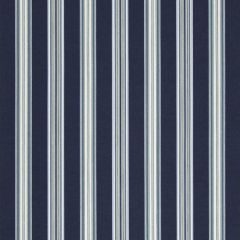 Robert Allen Ren Stripe Rr Indigo 246217 Multipurpose Fabric