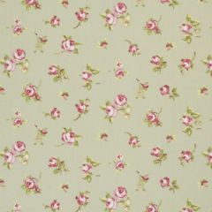 Clarke and Clarke Rosebud Sage F0299-04 Indoor Upholstery Fabric