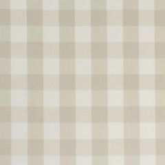 F Schumacher Camden Cotton Check Natural 63049 Revisit Of Popular Patterns Collection Indoor Upholstery Fabric