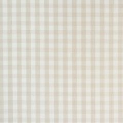 F Schumacher Elton Cotton Check Natural 63068 Revisit Of Popular Patterns Collection Indoor Upholstery Fabric