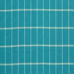 Robert Allen Helios Plaid Turquoise 227894 Pigment Collection Indoor Upholstery Fabric
