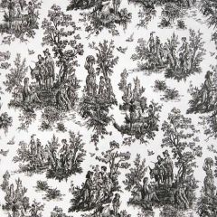 Premier Prints Jamestown Black Multipurpose Fabric