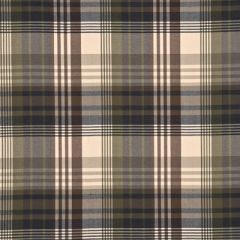 Mulberry Home Ancient Tartan Charcoal / Gold FD016-A127 Multipurpose Fabric