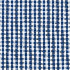 F Schumacher Barnet Cotton Check Navy 64628 Rhapsody In Blue Collection Indoor Upholstery Fabric
