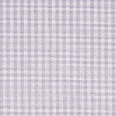 F Schumacher Barnet Cotton Check Lilac 64648 New Traditional: Provenal Collection Indoor Upholstery Fabric