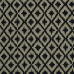 Robert Allen Ikat Fret Charcoal 210545 Indoor Upholstery Fabric