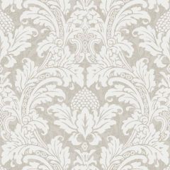 Cole and Son Blake White and Silver 94-6035 Albemarle Collection Wall Covering