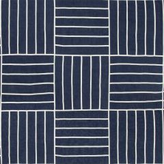 Kravet Design Local Grid Indigo 35510-51 Sagamore Collection by Barclay Butera Multipurpose Fabric