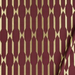 Beacon Hill Emi Fret Magenta 234664 Silk Jacquards and Embroideries Collection Drapery Fabric