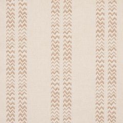 F Schumacher Kudu Stripe Sand 69972 Copacabana Collection Indoor Upholstery Fabric