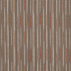 Robert Allen Dashed Lines Carob 259525 Nomadic Color Collection Indoor Upholstery Fabric