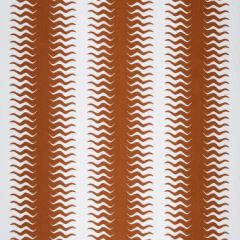 Robert Allen Gita Stripe Persimmon 245066 Modern Caravan Collection by DwellStudio Multipurpose Fabric