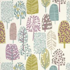 Clarke and Clarke Trad Heather / Olive F0992-02 Wilderness Collection Multipurpose Fabric