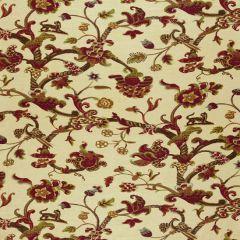 F Schumacher Eastbury Manor Print Jewel 174532 Indoor Upholstery Fabric