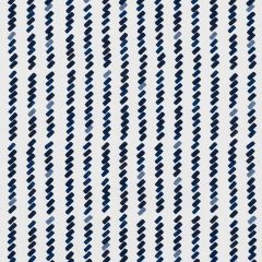 F Schumacher Tic for Tac Blue 176541 by David Kaihoi Indoor Upholstery Fabric