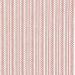 F Schumacher Jack Stripe Red 71415 Essentials Stripes II Collection Indoor Upholstery Fabric