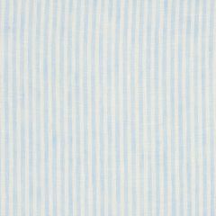 F Schumacher Tori Stripe Sheer Sky 70068 Stripes Revisits Collection Drapery Fabric