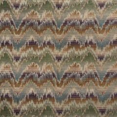 F Schumacher Carpenter Flamestitch Moss 75170 Relaxed Glamour Collection Indoor Upholstery Fabric