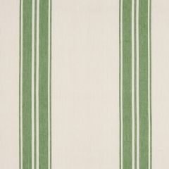 F Schumacher Brentwood Stripe Leaf Green 70873 by Mark D. Sikes Indoor Upholstery Fabric