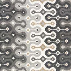 F Schumacher Darya Ikat Stone 174833 by Martyn Lawrence Bullard Indoor Upholstery Fabric