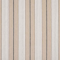 F Schumacher Audrey Stripe Natural 71375 Stripes Revisits Collection Indoor Upholstery Fabric
