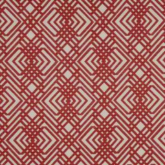 Robert Allen Lines Galore-Red Hot 220805 Decor Upholstery Fabric