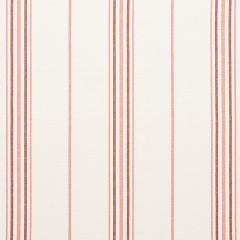 F Schumacher Scarset Stripe Rosewood 75262 Chambray Collection Indoor Upholstery Fabric