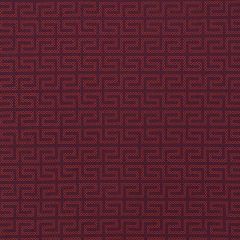F Schumacher A Maze Embroidery Berry 70234 Contemporary Embroideries Collection Indoor Upholstery Fabric