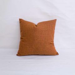 Indoor/Outdoor Sunbrella Linen Chili - 18x18 Throw Pillow