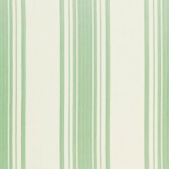 F Schumacher Carnegie Cotton Stripe Robin's Egg 67023 Chroma Collection Indoor Upholstery Fabric