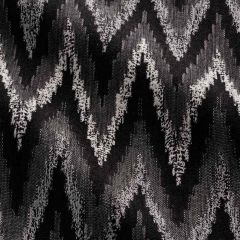 Perennials Feel The Heat Flame Noir 724-205 Timothy Corrigan Collection Upholstery Fabric